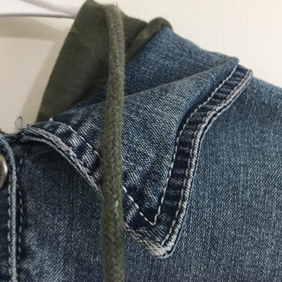Wallflower Authentic Denim Hooded Jacket - Picture 4 of 5
